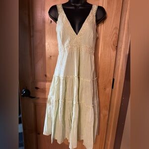 Chaudry Light Mint Green Dress